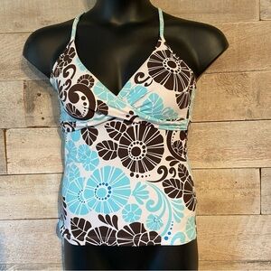 Seafolly women’s patterned tankini‎ in size  14